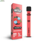 Grizzly-disposable-engangs-vape-nikotinfri-800-puff---strawberry-ice