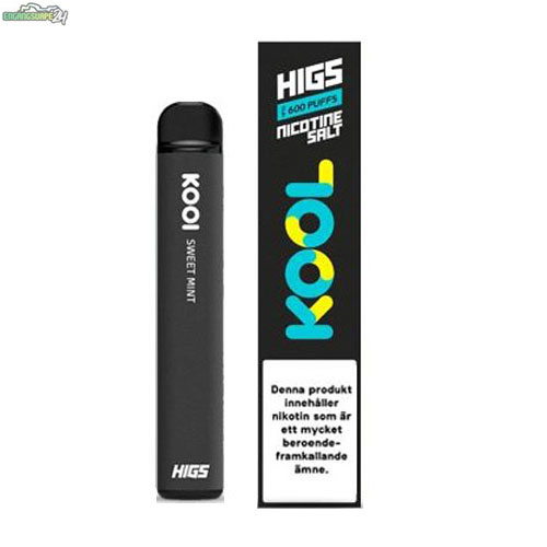 Higs-Kool-engangs-vape-20mg-600-puffar-sweet-mint