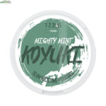 KOYUKI-all-white-snus-Nikotinpasar--MIGHTY-MINT-Strong-1