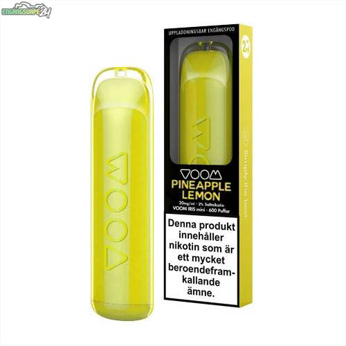 Voom-Iris-engangs-vape-pod-20mg-Pineapple-Lemon
