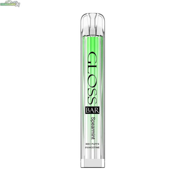 Gloss-Bar-Disposable-engangs-vape-0mg-nikotinfri-Spearmint