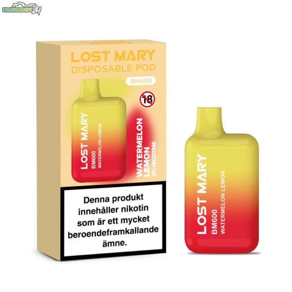 Lost-Mary-BM600-Mesh-Engangs-Vape-20mg-watermelon-lemon