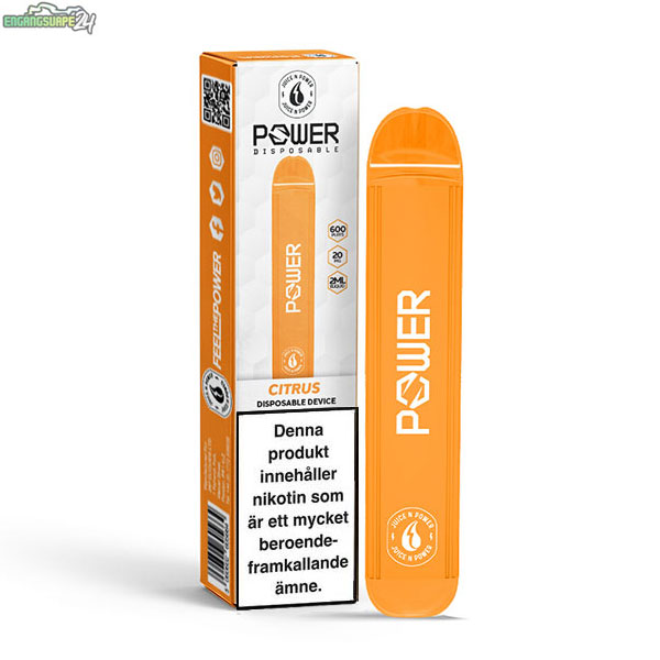 PowerBar-Engangs-Vape-20mg-Citrus