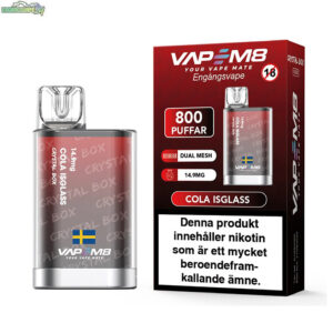 VapeM8-Crystal-Box-14-9mg-Cola-Isglass