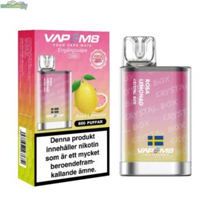 VapeM8-Crystal-Box-Dual-Mesh-Rosa-Lemonad