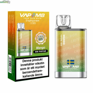 VapeM8-Crystal-Box-Engangs-Vape-Mango