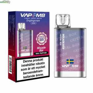 VapeM8-Crystal-Box-Engangs-Vape-Mixade-Bar