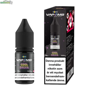 VapeM8 E-juice 10ml Cool Druva 14.9mg (Nic-Salt)