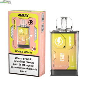 QBIX-vape-pod-Honey-Melon
