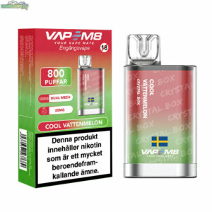 VapeM8-Crystal-Box-Cool-Vattenmelon-20mg