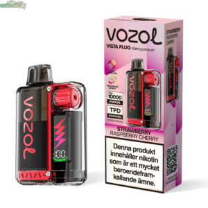 Vozol Vista Plug Mesh - Strawberry Raspberry Cherry 14.5mg 10000 Puffar