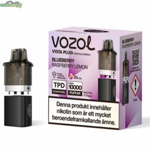 Vozol Vista Plug Refill - Blueberry Raspberry Lemon 14.5mg (Endast Pod)