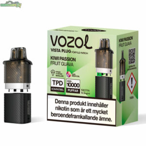 Vozol Vista Plug Refill - Kiwi Passionfruit Guava 14.5mg (Endast Pod)