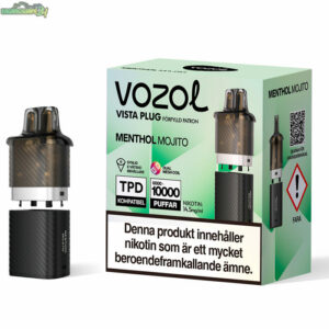 Vozol Vista Plug Refill - Menthol Mojito 14.5mg (Endast Pod)