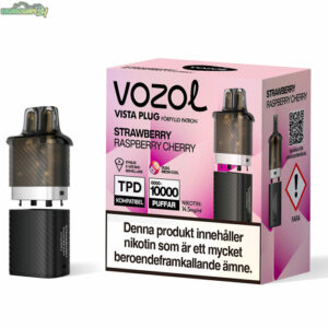 Vozol Vista Plug Refill - Strawberry Raspberry Cherry 14.5mg (Endast Pod)