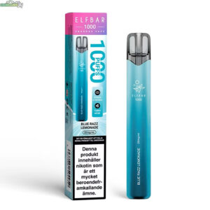 Elf Bar 1000 Mesh - Blue Razz Lemonade 20mg 1000 Puffar