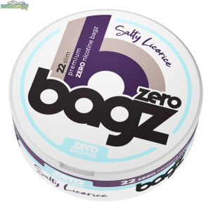Bagz-Zero-Nikotinfritt-Vitt-Snus-Salty-Liqorice