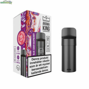 Aroma King Classic Refill Pod 20mg Blue Sour Raspberry 700 Puffar