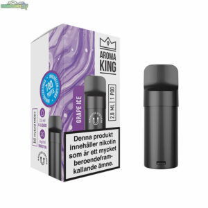 Aroma King Classic Refill Pod 20mg Grape Ice 700 Puffar