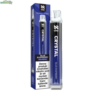 N One Crystal Mesh - Blue Raspberry 20mg 800 Puffar