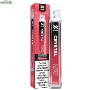 N One Crystal Mesh - Strawberry Watermelon Bubblegum 20mg 800 Puffar