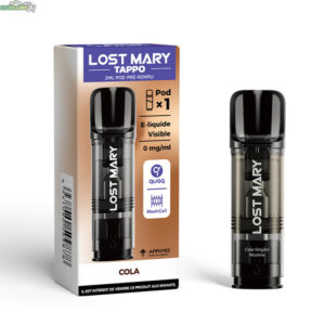 Lost Mary Tappo Air Smakpod 0mg (Nikotinfri) - Cola