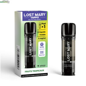 Lost Mary Tappo Air Smakpod 0mg (Nikotinfri) - Mixed Tropical Fruits