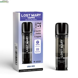Lost Mary Tappo Air Smakpod 0mg (Nikotinfri) - USA Mix