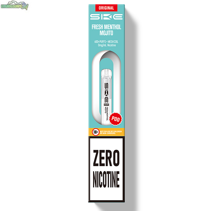 SKE-Crystal-Pro-Pod-Fresh-Menthol-mohito SKE Crystal PRO Pod Nikotinfri Fresh Menthol Mojito 600 Puffar