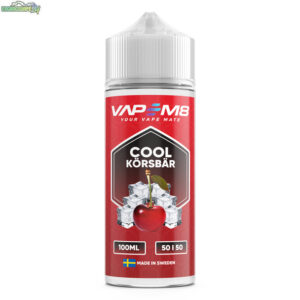 VapeM8_100ml_Shortfill_Cool_Körsbär_5050