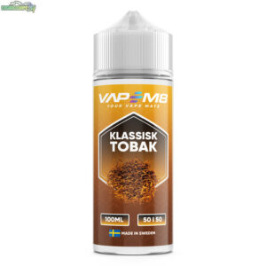VapeM8_100ml_Shortfill_Klassisk_Tobak_5050