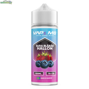 VapeM8_100ml_Shortfill_Sura_Blåbär_Hallon_7030
