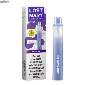 Lost Mary LM1000 - Grape Ice 20mg 1000 Puffar