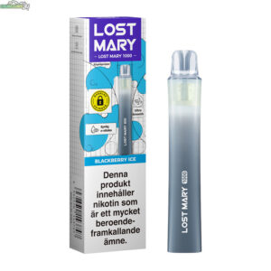 Lost Mary LM1000 - Blackberry Ice 20mg 1000 Puffar