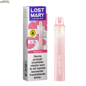 Lost Mary LM1000 - Peach Ice 20mg 1000 Puffar