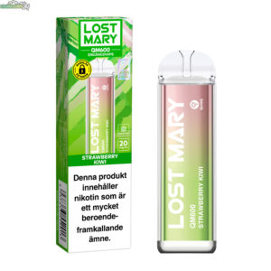 Lost Mary QM600 - Strawberry Kiwi 20mg 600 Puffar