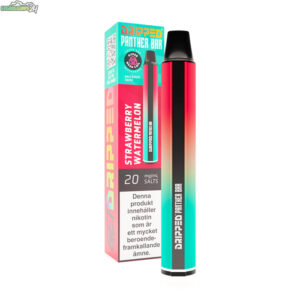 Dripped Panther Bar - Strawberry Watermelon Bubblegum 20mg 800 Puffar