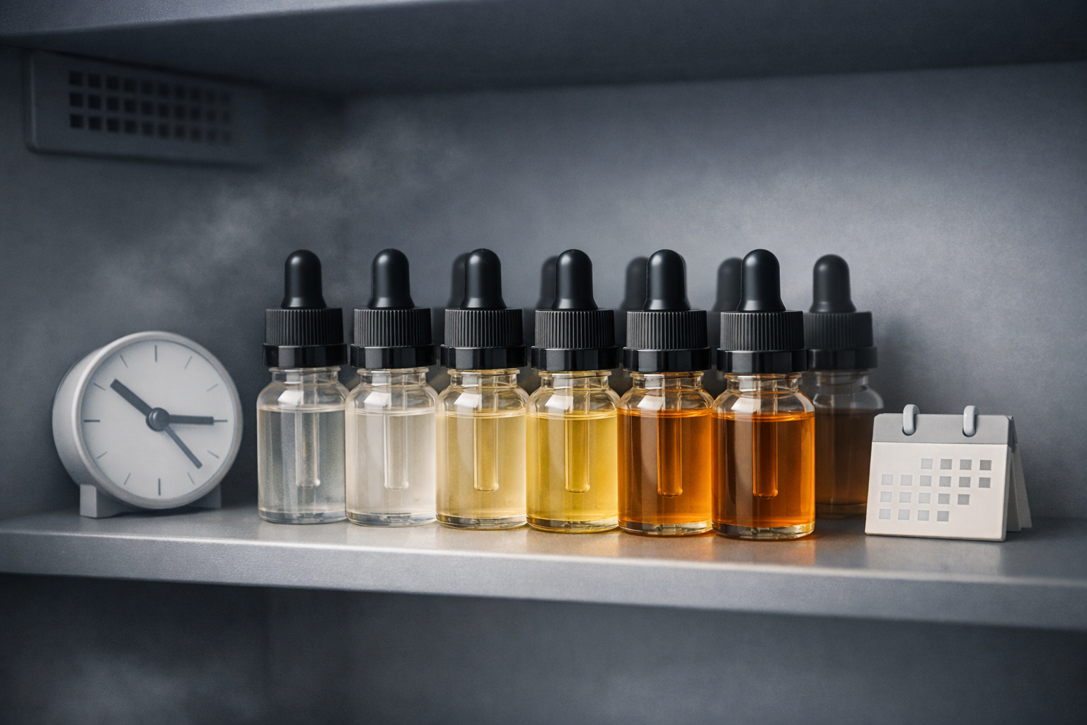 Hur länge håller oöppnad e-juice?