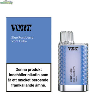 Vont CUBE - Blue Raspberry 800 Puffar