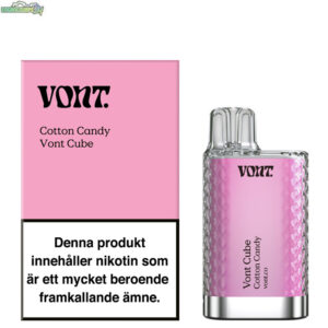 Vont CUBE - Cotton Candy 20mg 800 Puffar