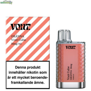 Vont CUBE - Gränna 14mg 800 Puffar