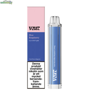 Vont Nova - Blue Raspberry 14mg 1000 Puffar