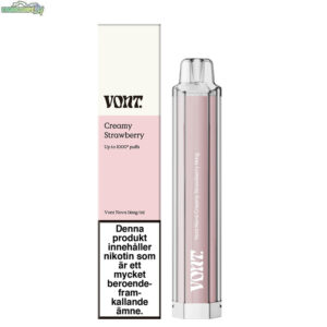 Vont Nova - Creamy Strawberry 14mg 1000 Puffar