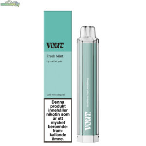 Vont Nova - Fresh Mint 14mg 1000 Puffar