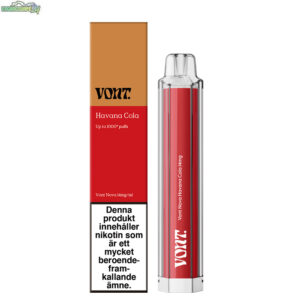 Vont Nova - Havana Cola 14mg 1000 Puffar