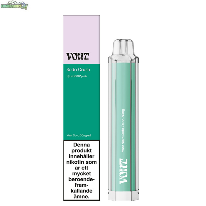 Vont-Nova-Vape-20mg--Soda-Crush Vont Nova - Soda Crush 20mg 1000 Puffar