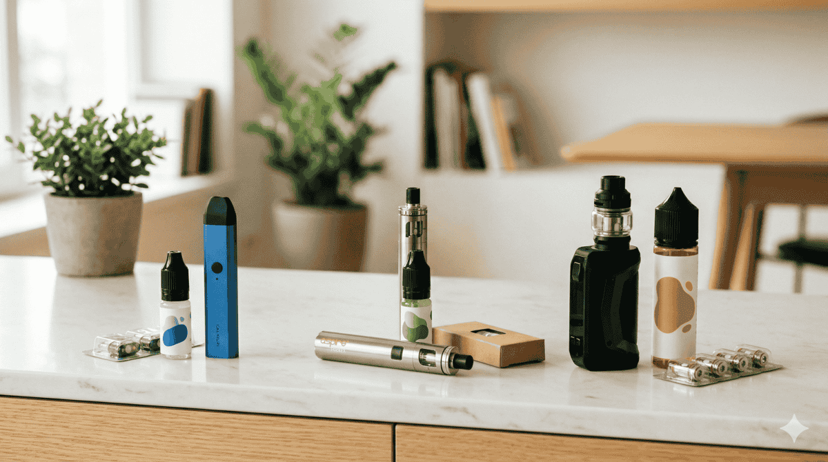 Vape-startkit – vad du bör tänka på innan du väljer din första enhet