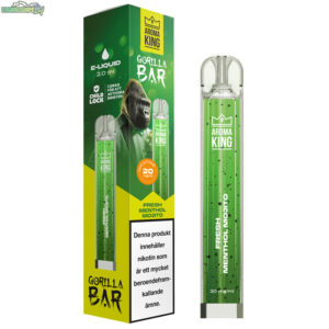 Aroma King Gorilla Fresh Menthol Mojito 20mg 800 Puffar
