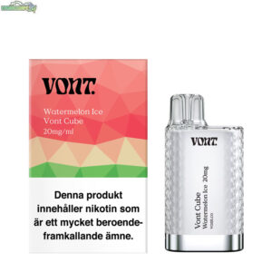 Vont CUBE - Watermelon Ice 20mg 800 Puffar engångsvejp