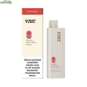 Vont ART - Cherry Berry 20mg 1000 Puffar